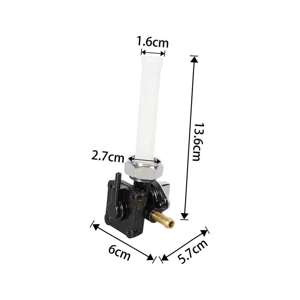 High Quality Fuel Valve Petcock With Male Thread Features Motorcycle Parts 61338-94D 22mm For Harley FLST FXST FLT FXD 1995-2001
