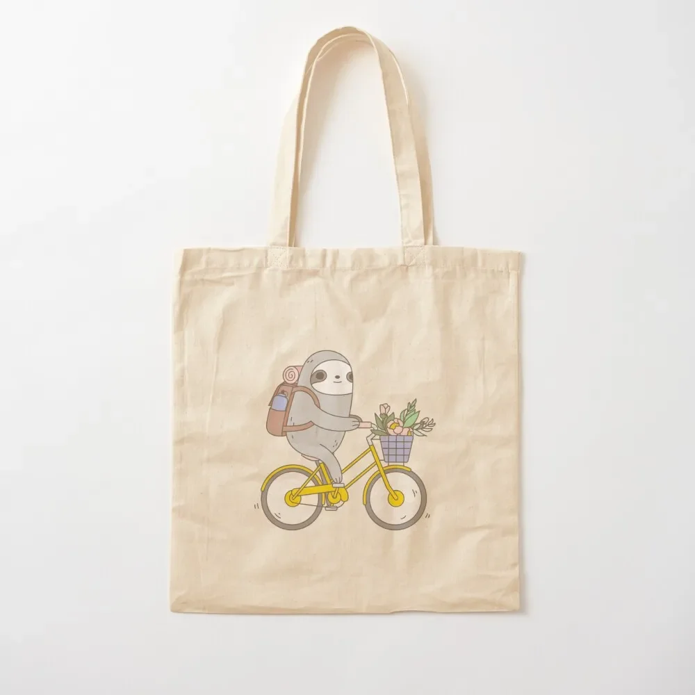 

Biking Sloth Tote Bag Eco bag bag for beach