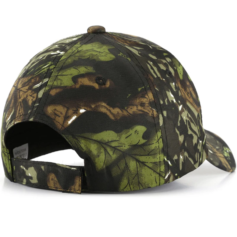 Women Men Camouflage Hats Unisex Sports Outdoor Sunscreen Quick-Drying Casual Cap Summer Camo Hunting Fishing Army Baseball Cap