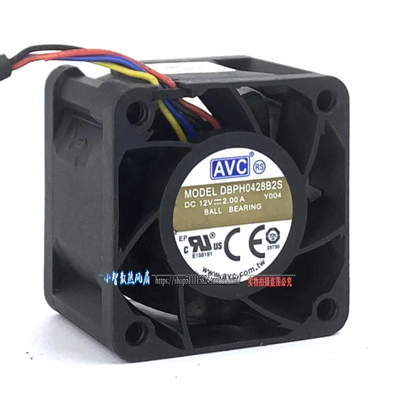 ORIGINAL DBPH0428B2S 12V 2.00A 4028 40*40*28mm NEW COOLING FAN RADIATOR