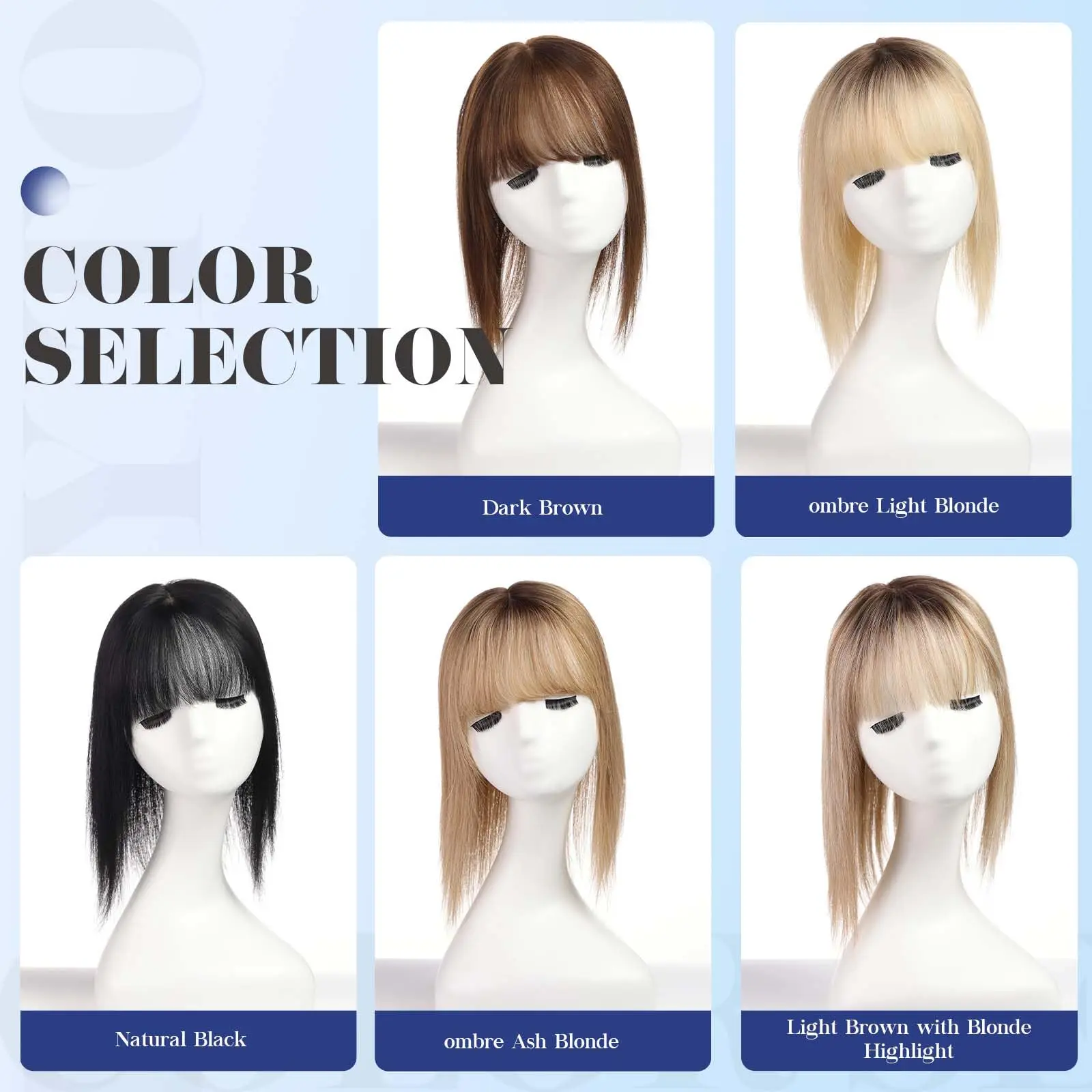 100% Remy Human Hair Tooers Silk Bae Clips in Golden Brown Blonde Mixed Human Hairpieces for Women 12 Inch Extensions Toppers