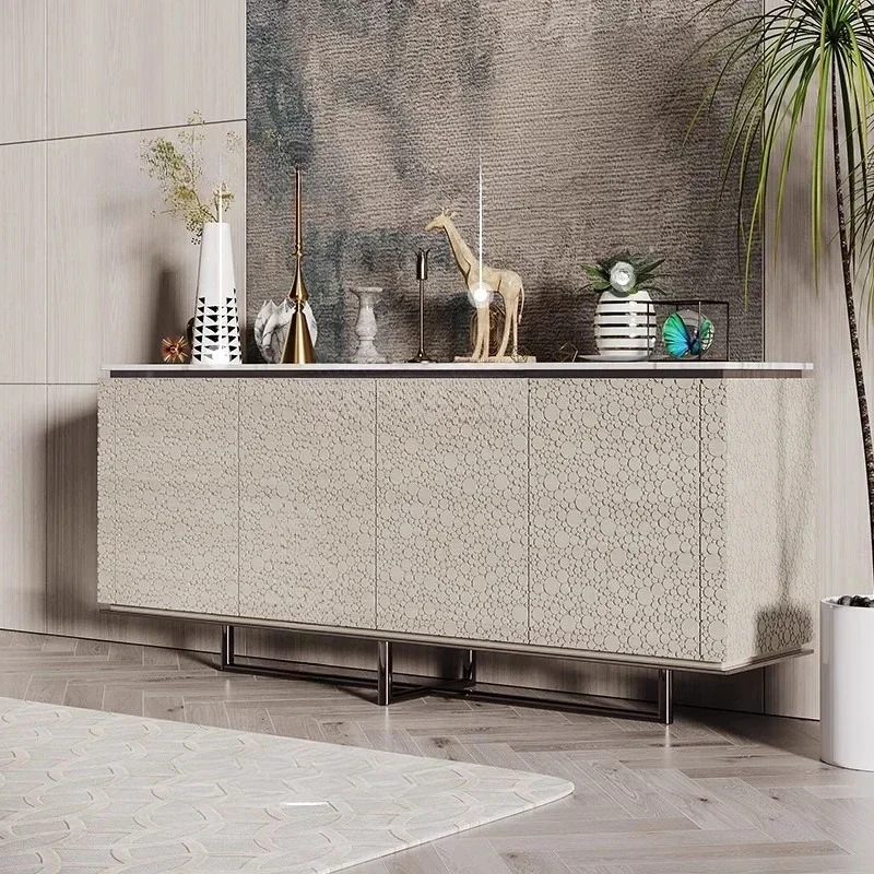 

Italian side cabinet designer household locker villa new entrance storage cabinet
