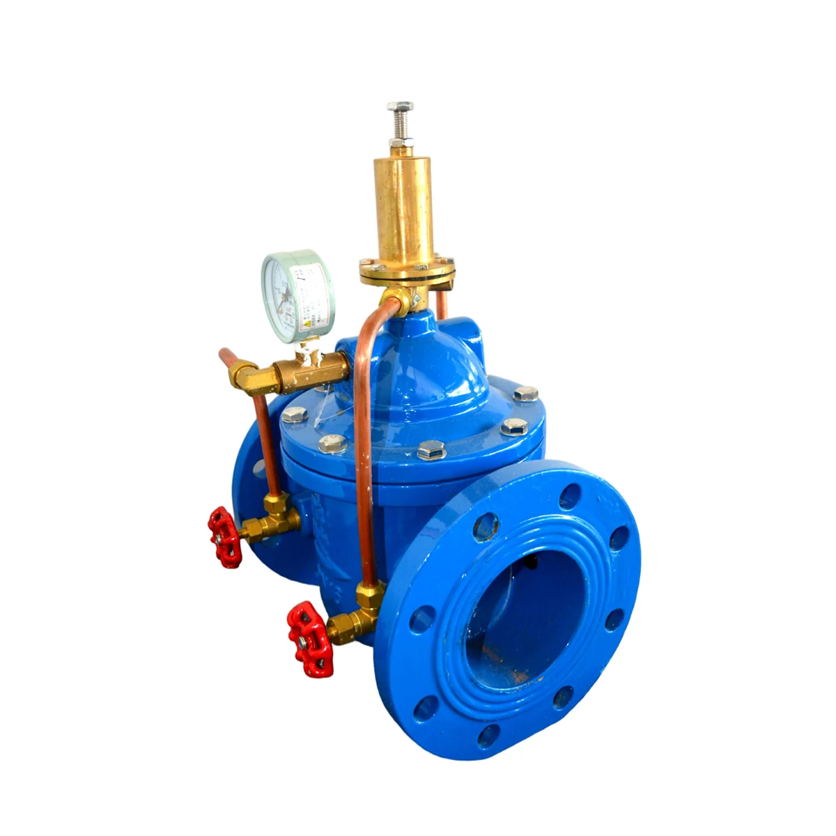 Safety relief valve 500X flanged ductile iron diaphragm automatic voltage regulator
