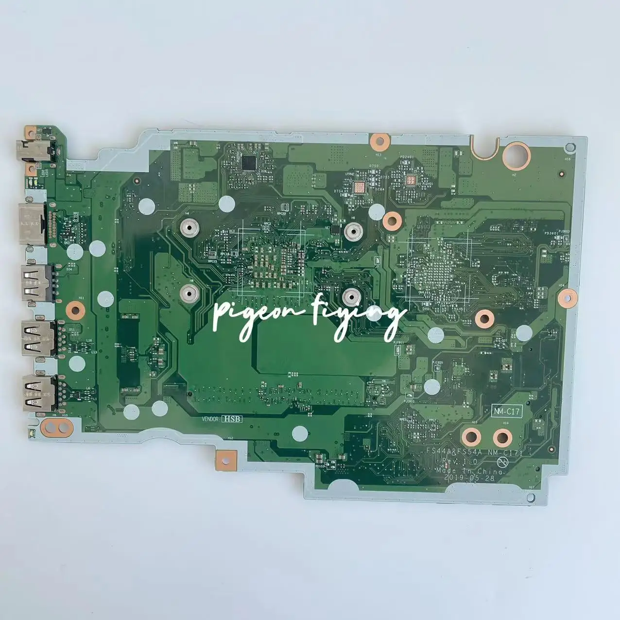 NM-C171 Mainboard  for Lenovo Ideapad S145-15AST Laptop Motherboard CPU: A4-9125 A6-9225  A9-9425 AMD UMA FRU:5B20S41905 Test Ok