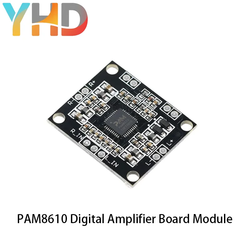 1/5PCS PAM8610 Module Digital 2x15W DC7-15V Audio Power Amplifier Board Class D Dual Channel Stereo Voice Sound Amplifier Module