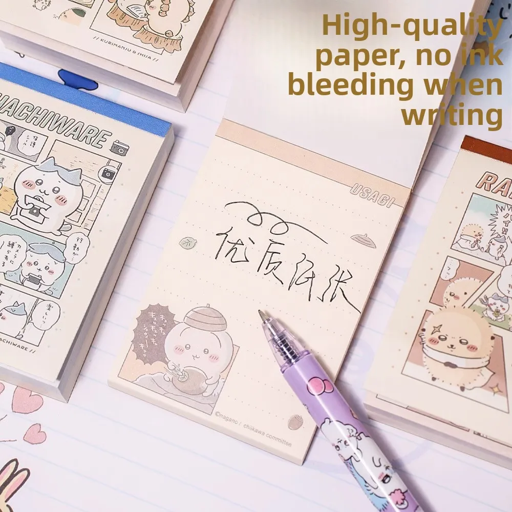 لوحة ملاحظات لاصقة كرتونية لطيفة - مفكرة صغيرة لمذكرات المكتب وحساب اليد والرسالة اليومية