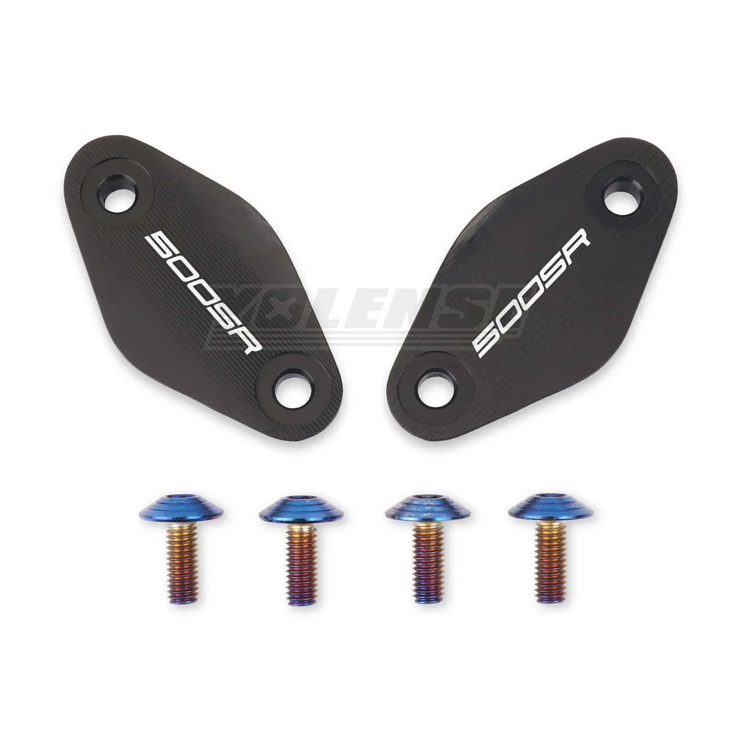 Motorcycle Mirror Base Brackets Decration Shell Rearview Mirrors Seat Decorative Cover Accessories For 500SR 500 SR