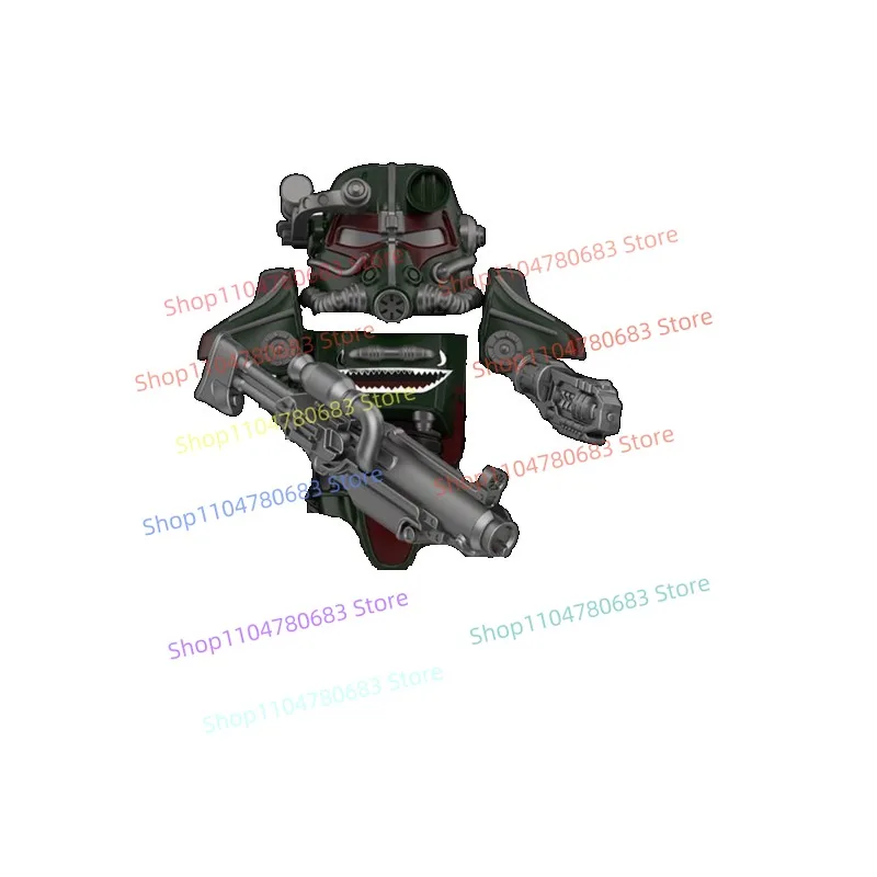 Bloques de construcción MOC WM2924 WM2928 WM2930 Warrior Mini figura de acción modelo de ensamblaje exhibición Anime accesorios de dibujos animados juguete para regalo