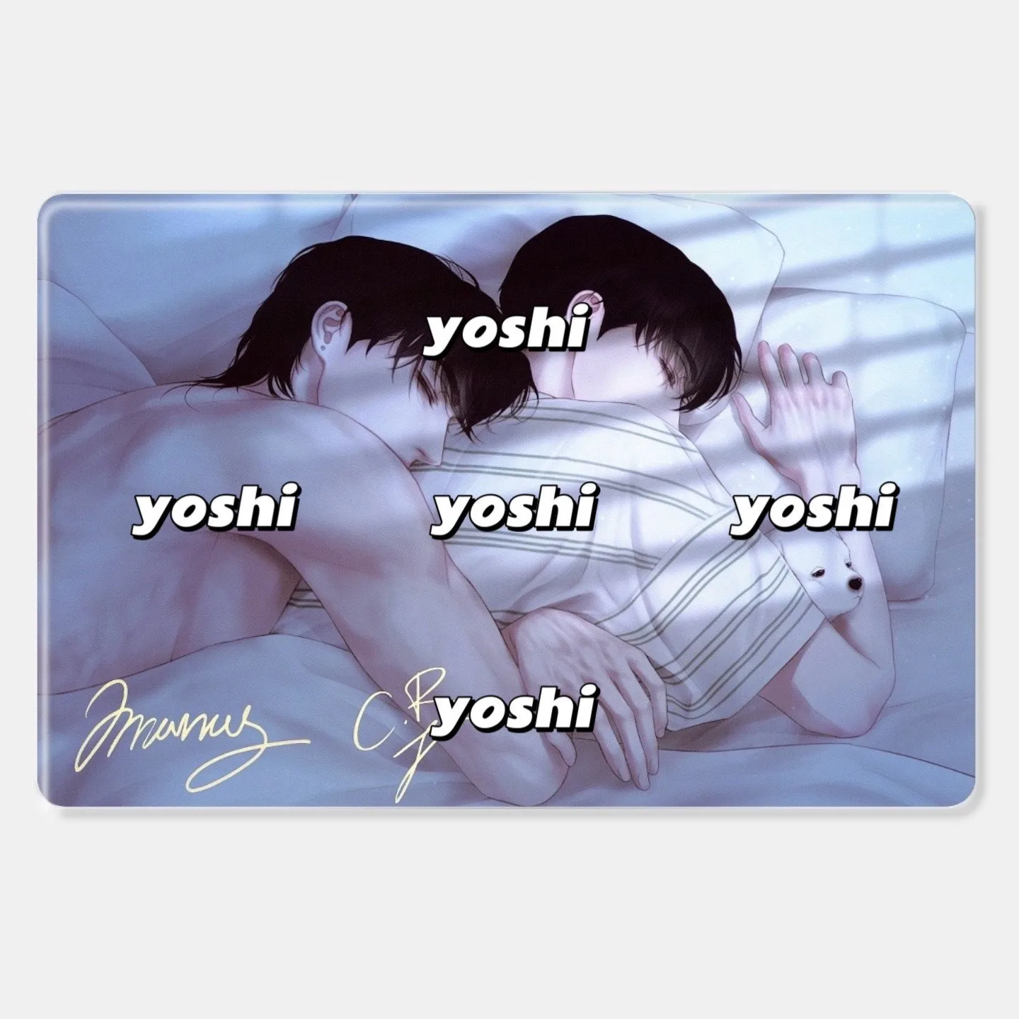 [Not Official Authentic] 2024 New Korean Manhwa Ghost Nocturne 8.5x13cm Acrylic Card