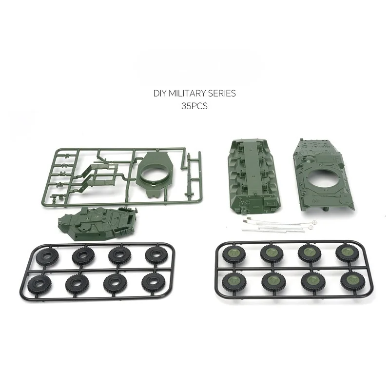 4D 1/72 Centauro Tank Destroyer SA-6 Air Missile Defense System Plastic Assembly Puzzle Model