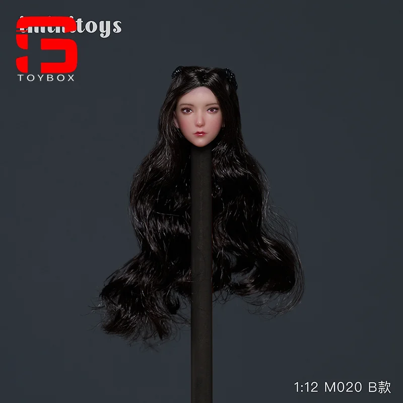 【2024 Q2】Iminitoys M020 1/12 Schaal Luoli Meisje Schoonheid Hoofd Sculptuur Fit 6'' Vrouwelijke Soldaat Witte Huid Actiefiguren Lichaam pop