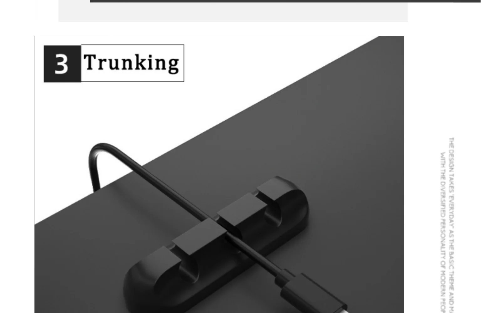 Selbstklebender Kabelhalter für Netzkabel, Feststehender Kabelorganizer für Stecker, Maus, Kopfhörer, Handy-Datenkabel, Kartenhalter, Silikon, Desktop – Detail 14