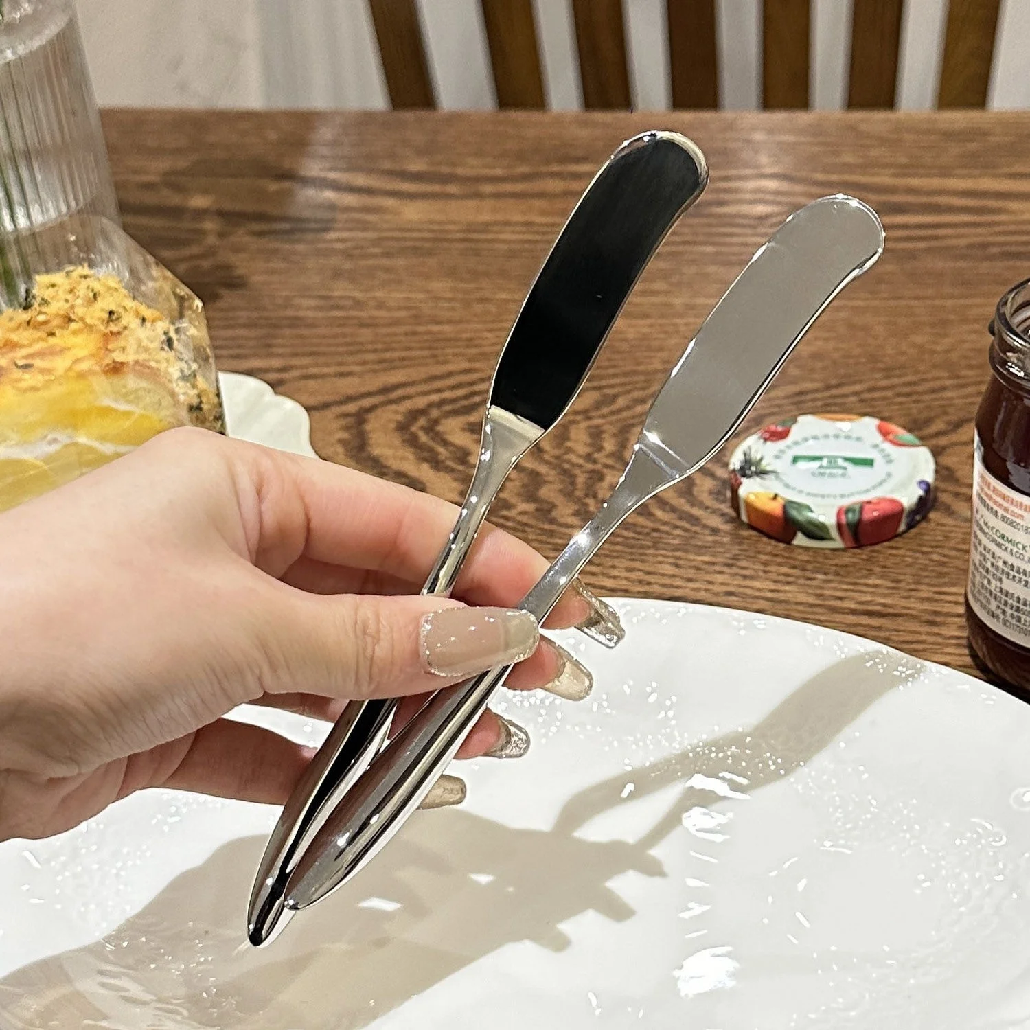 316 Stainless Steel Butter Knife Creative Toast Cheese Spreader Western Dining Butter Spreading Knife Bread Torchon Butter Knife