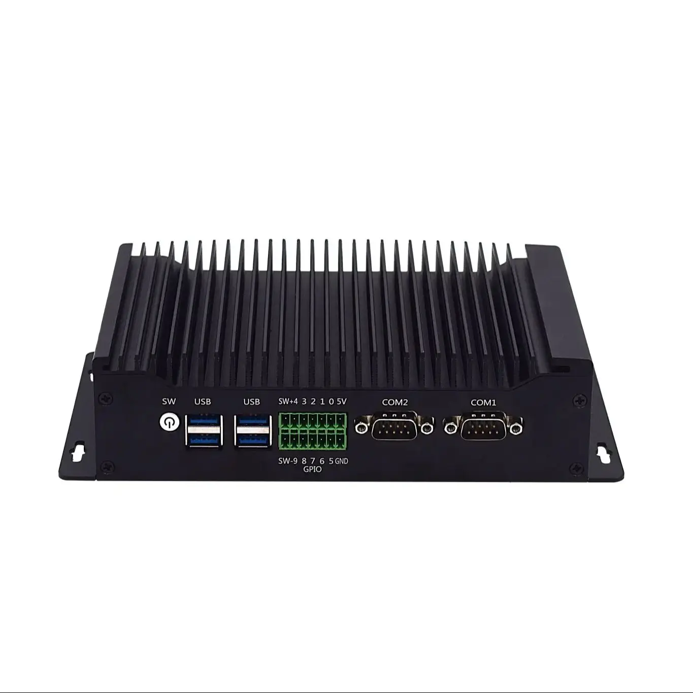 Fanless PC Mini Industrial HYSTOU Desktop Micro Computer Core i3 10110U i5 8260U i5 10210U i7 10810U GPIO Dual LAN Free Shipping