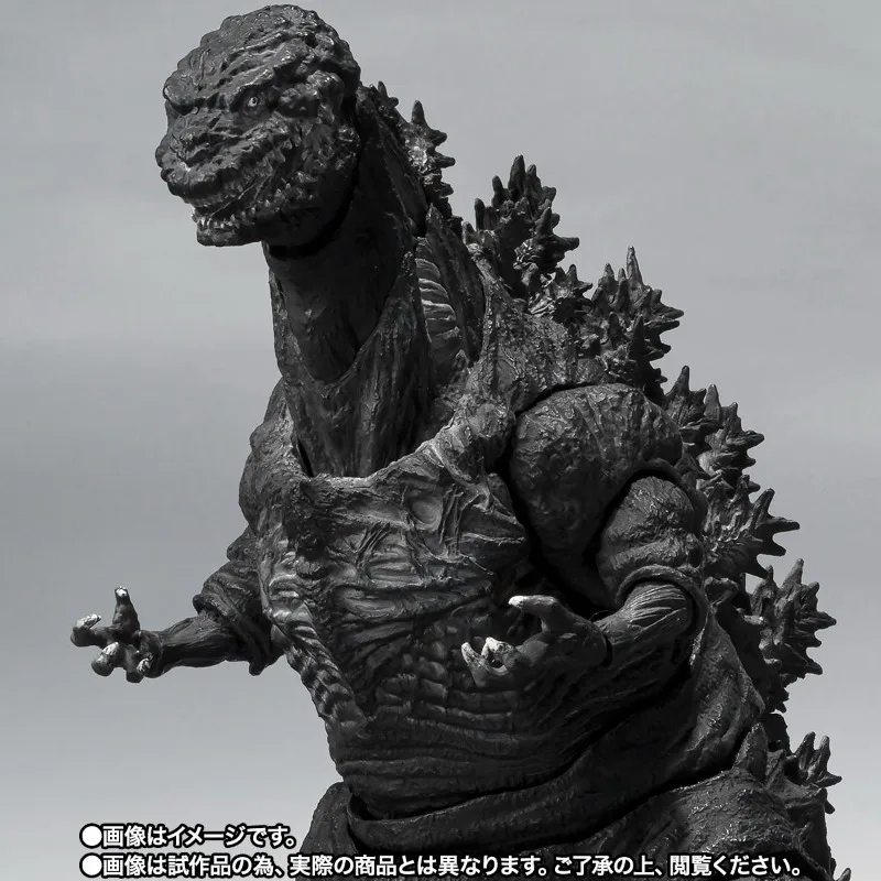 Bandai S.H.MONSTERARTS Shin Godzilla: Ortho GODZILLA [2016] EL QUATTO ORTHOchromatic Ver. Modelo de colección de juguetes de figuras de acción