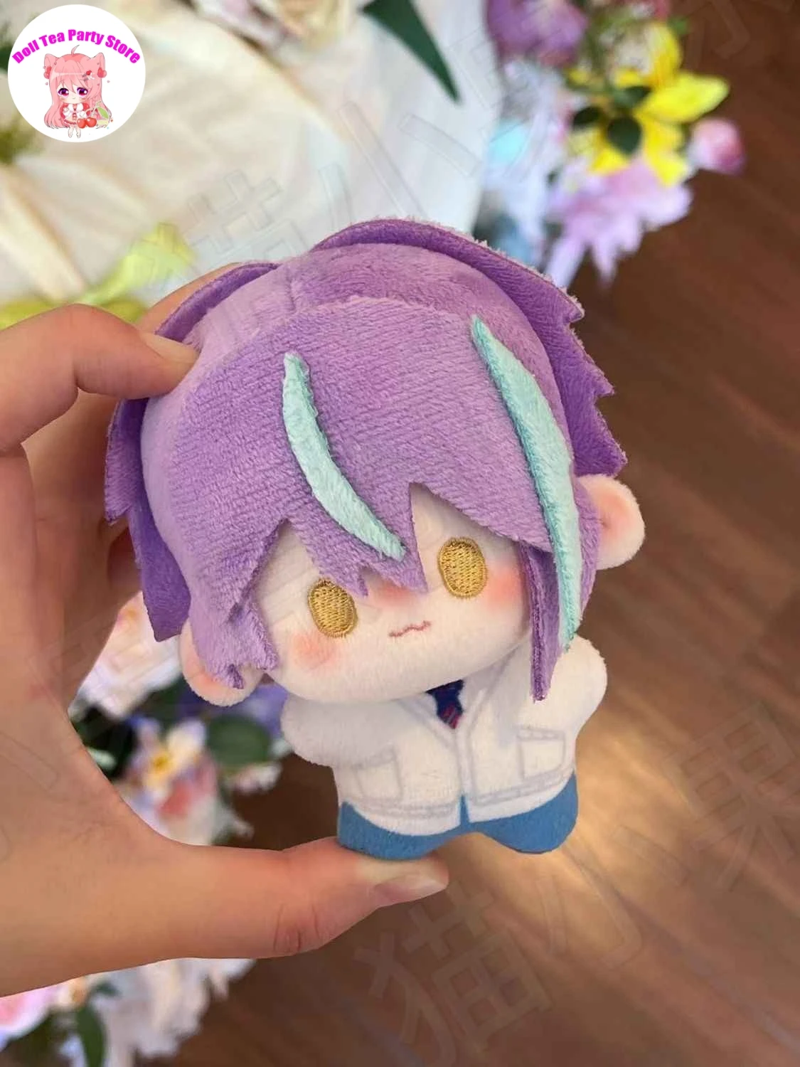 

Game No Attributes Adorable Plush Printed Starfish Body Doll Pendant Cosplay Keychain Toys Birthday Gift 10cm
