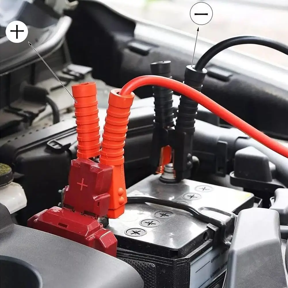 Portable Jump Start Cable - High-Powered Car Auxiliary Starter with Built-in USB Ports and 120 PSI Digital Compressor