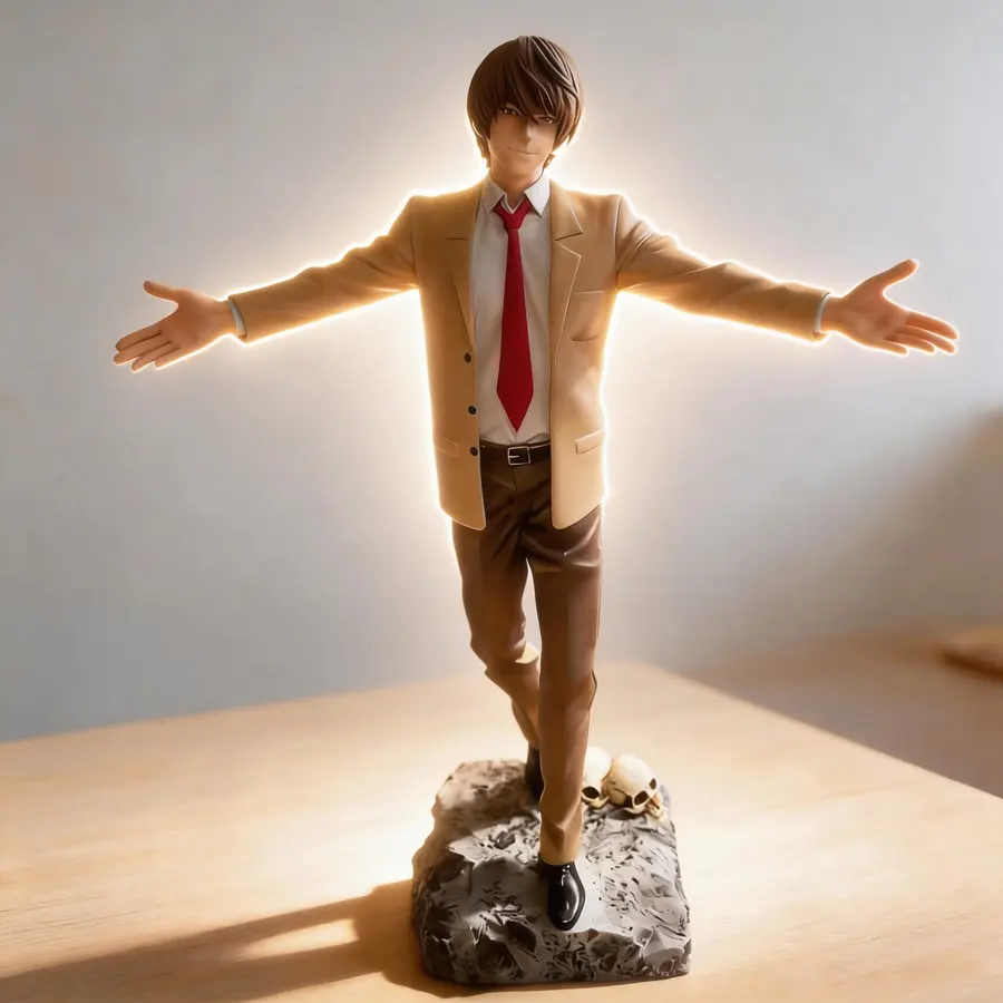 

Death Note Light Yagami Anime Figure 30cm for Anime Fans Collection Desktop Ornament Gift for Collectors