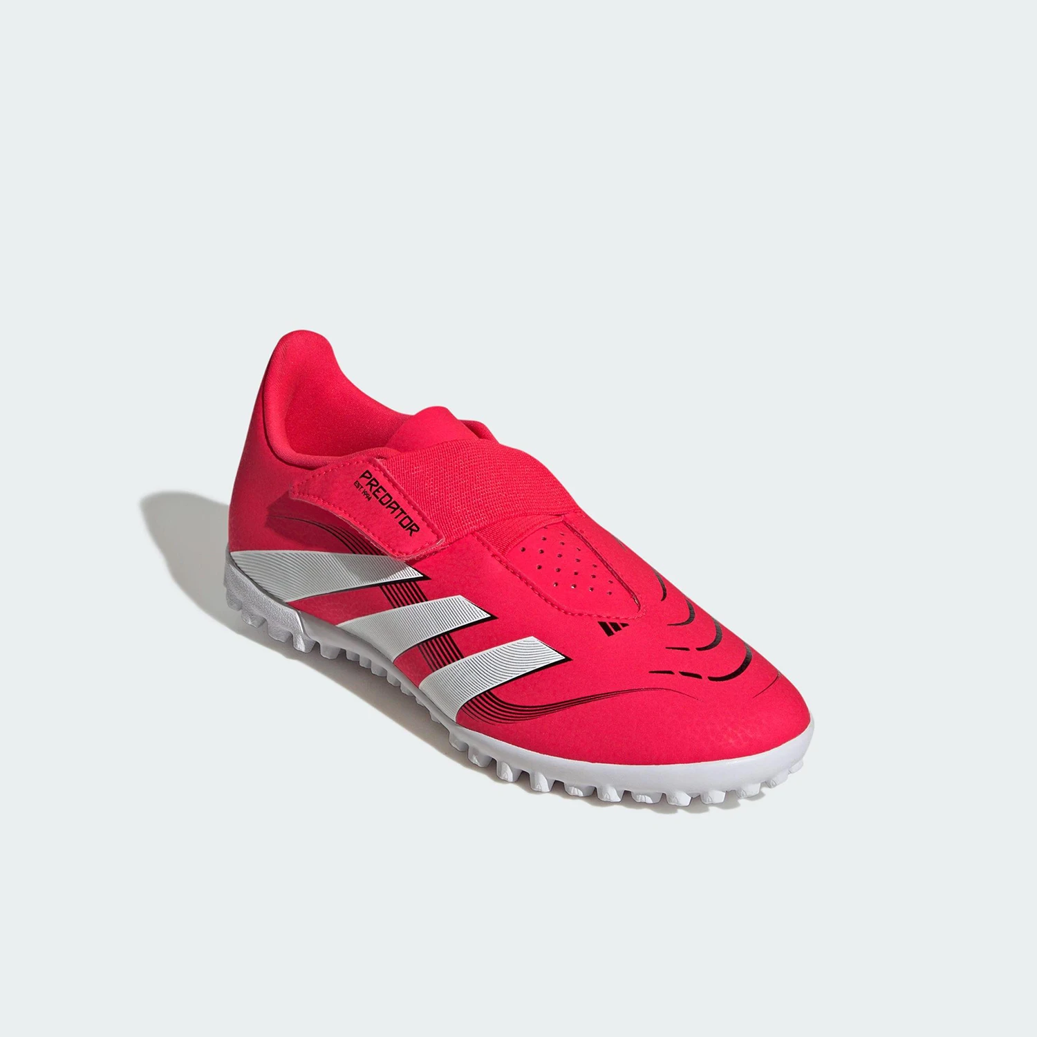 حذاء كرة القدم أديداس الأصلي الجديد للأطفال ذو الرقبة المنخفضة فيلكرو ID3814 #3