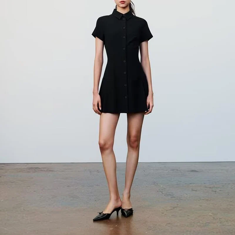 Vestido  Estilo Csa E para Mulheres Primavera 2025 Moda de Rua Fibra de Poliéster 00% Nova Chegada Marca Z