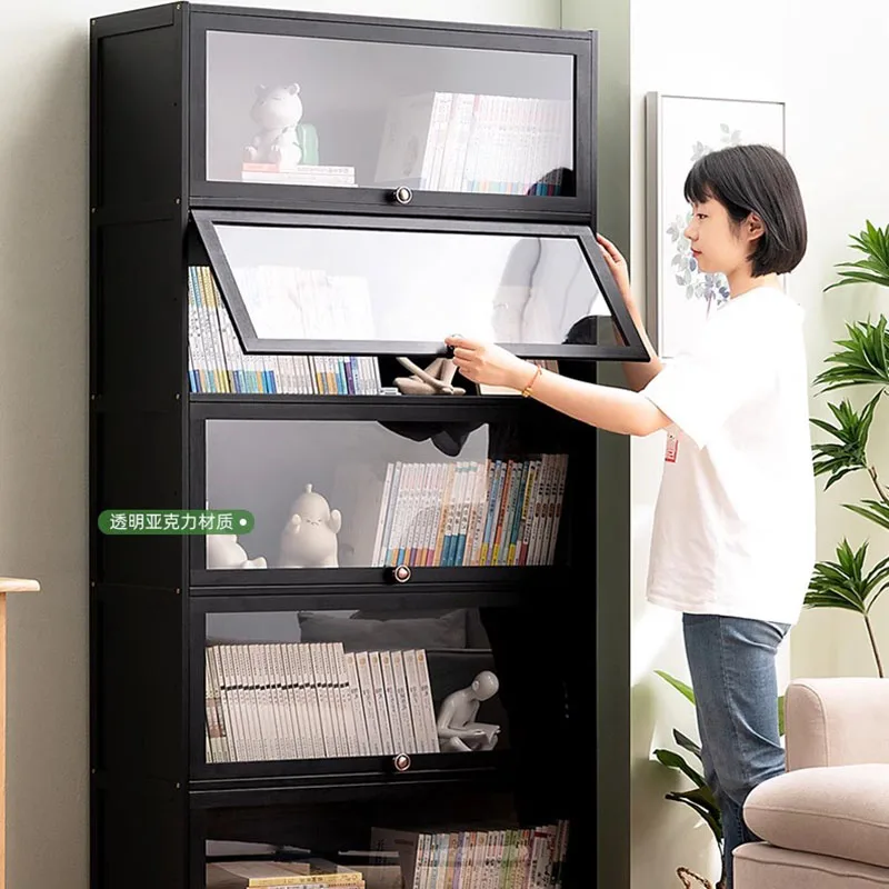 Bookshelf Bedroom Living Room Cabinets Kitchen Storage Console Cabinets Nordic Entryways Meuble De Rangement Modular Furniture