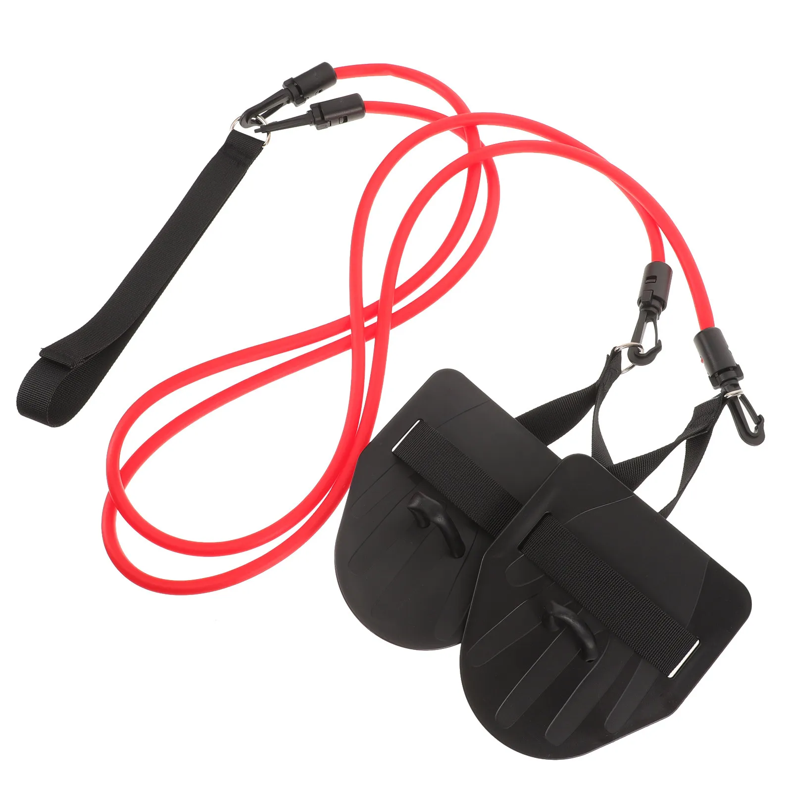 Elastic Swim Resistance Band Professional Swim Trainer Belt for Indoor Outdoor in-Ground Above-Ground Pools Swimming Training