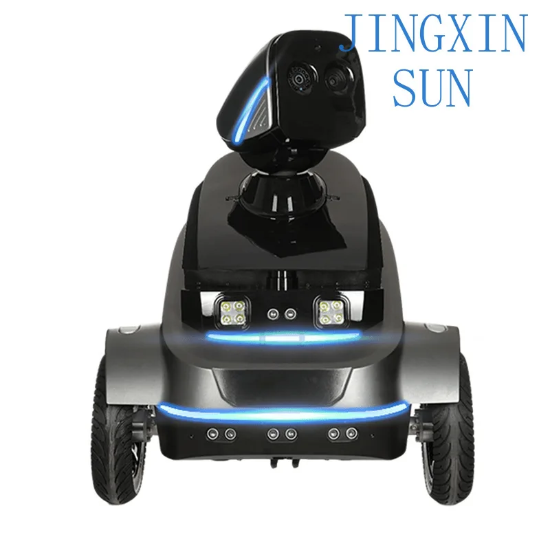 Patrol robot S2 intelligent security inspection high definition monitoring AI visual recognition abnormal warning