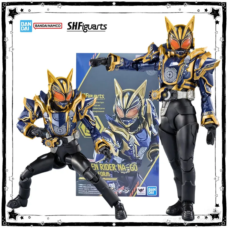 

In Stock Bandai SHF Na-Go Fantasy Form Anime Kamen Rider Action Figure High Poseability Collection Finished Model Boy Toys Gifts