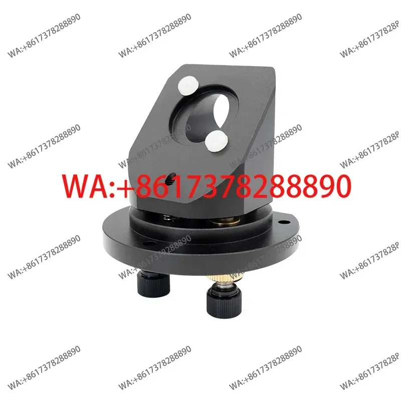 Round 45 Degree Reflector Adjustment Frame Optical Fiber Debugging Observation Lens for Optical Experiment