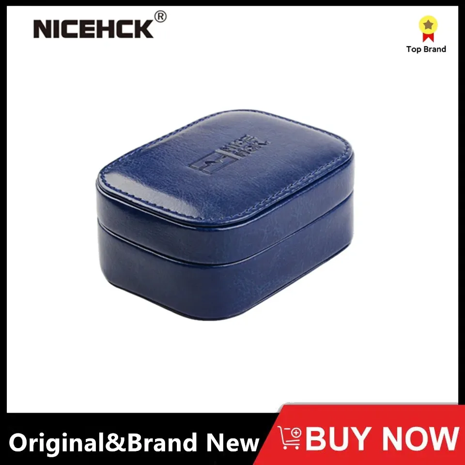 NiceHCK Waterproof Portable Magnetic Headset Storage Box High Grade PU Earphone Bag Earbud Case Accessory For MK3 Lofty Topguy