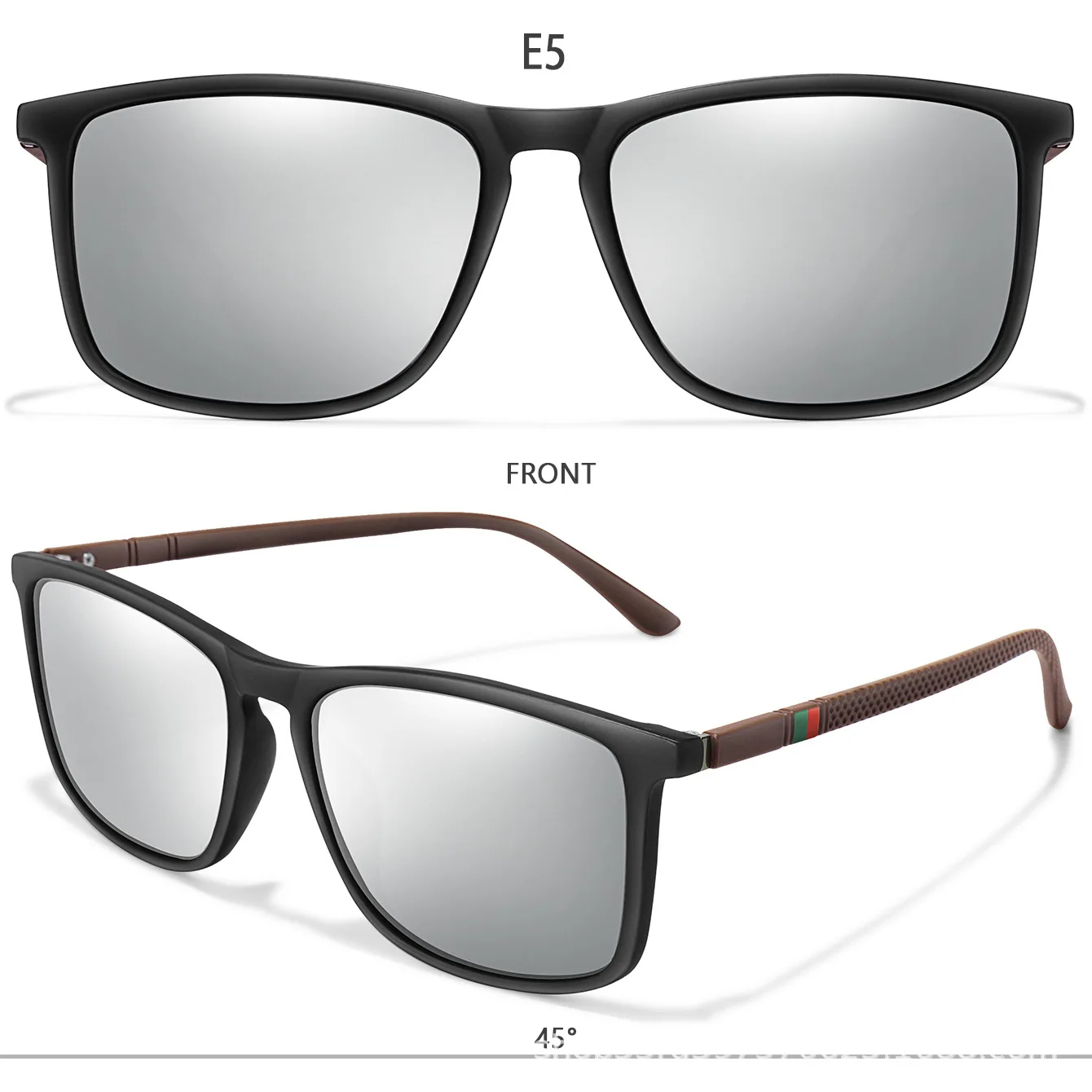 Ycin King-Lunettes de soleil polarisées de luxe pour hommes، nuances de conduite، خمر، رحلة، pesca، كلاسيكي، نوفو، 400