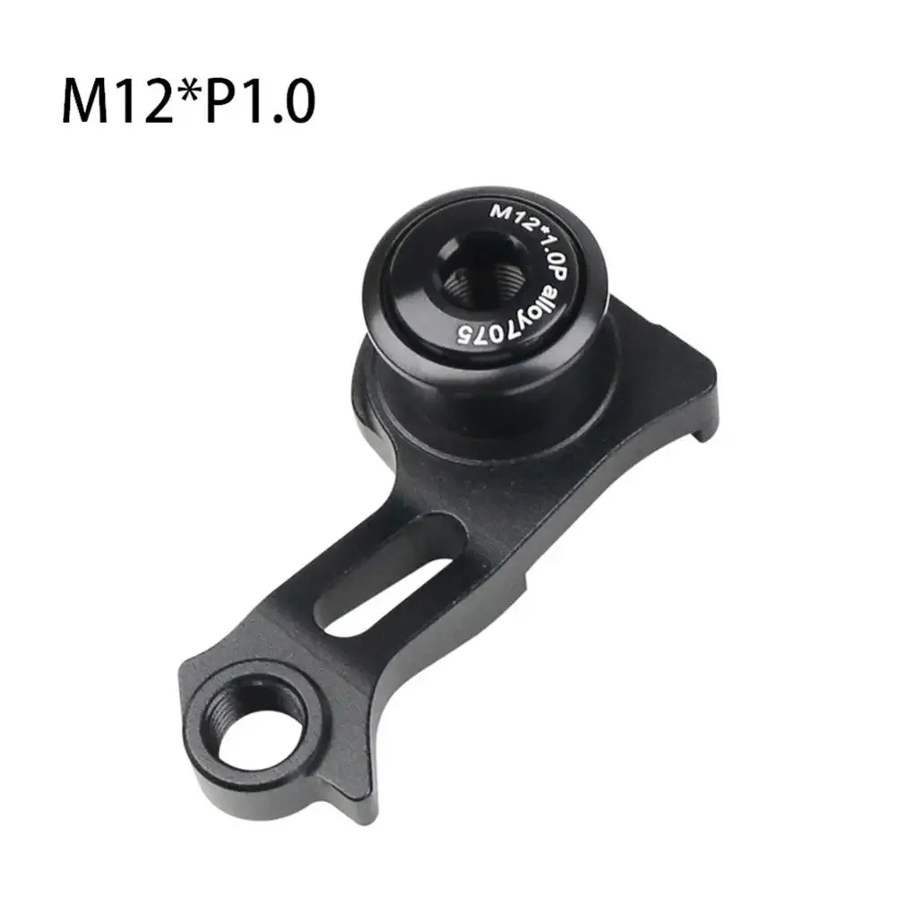 Bike Rear Derailleur Hanger Extended Version 49mm Center Distance Aluminium Alloy Compatible with For UDH Frames