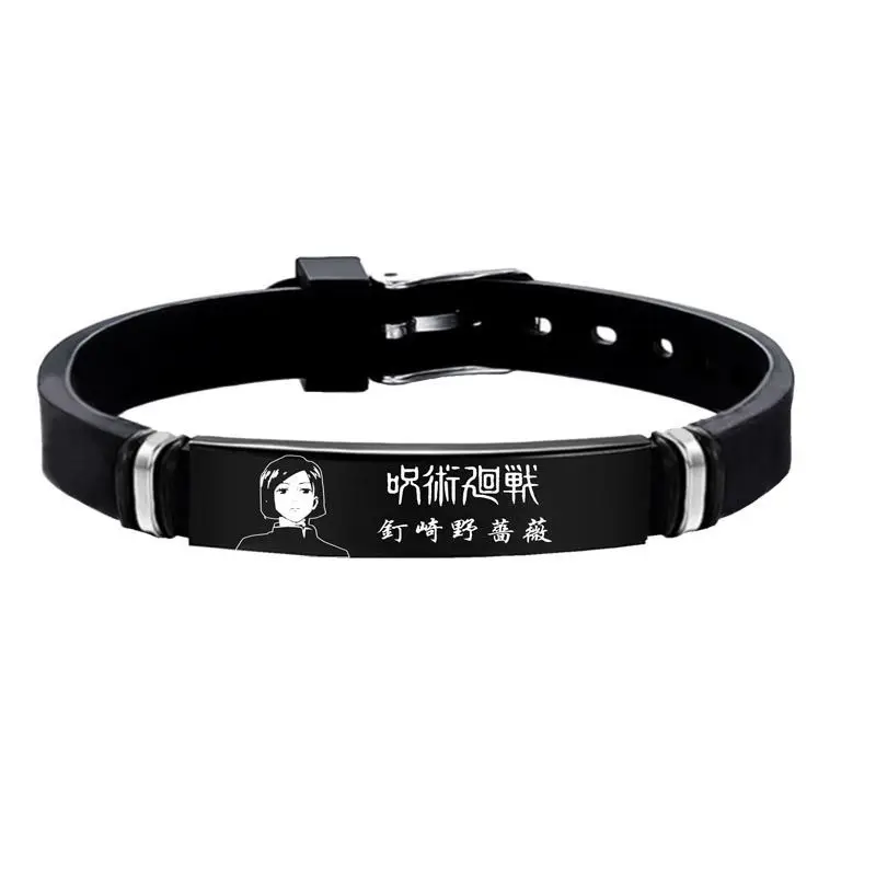 Anime Stainless Steel Bracelet Fushiguro Toji Sword of Tianri Knife Pendant Cosplay Bracelets Bangle Unisex Jewel