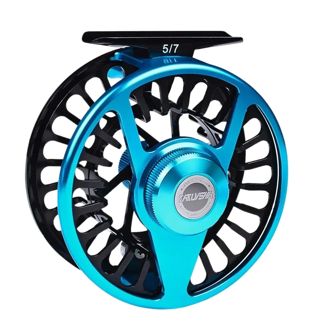 1pcs 5/7-7/9-9/10 WT 3+1BB Fishing Wheel Fly Fishing Reel Aluminum CNC Machine