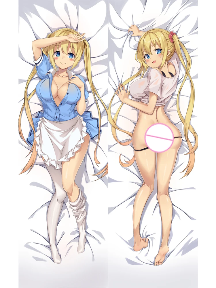 

Dakimakura Anime Pillow Case Kaho Hinata Pillow Cover Halloween Christmas Decoration 2023