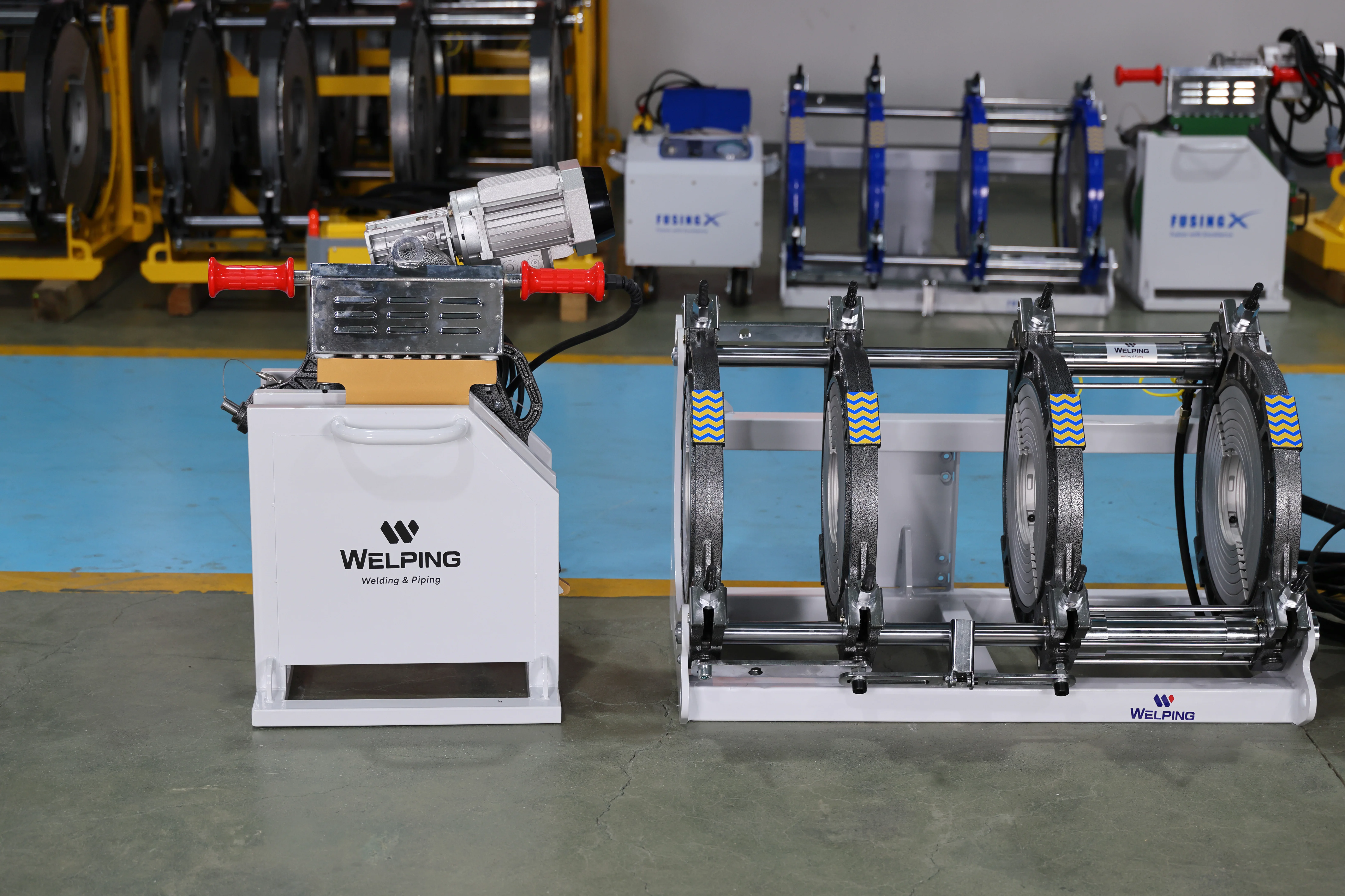 WP400A Pro 400mm PE Pipe Hot Melt Butt Welder Hydraulic Drive Factory Direct OEM ODM Service