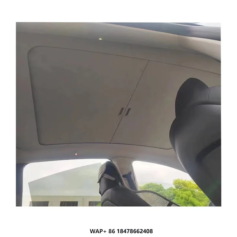 

High Quality Folding Manual Sunshade Car Parts Model Y Model 3 Parts for Sale