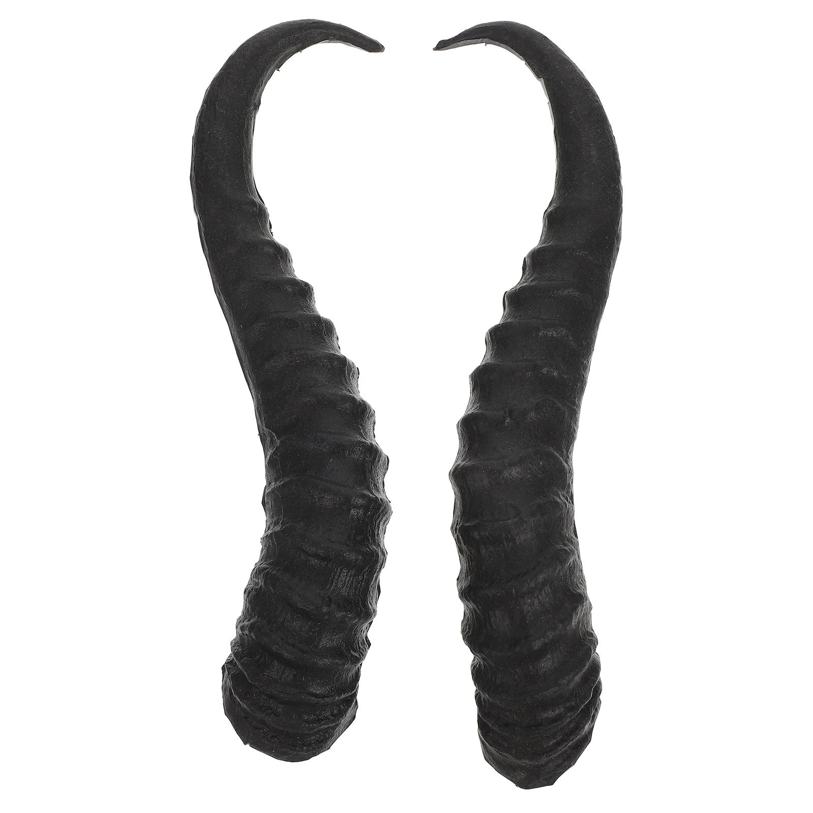 1 Pair Artificial Sheep Antlers Horns Halloween Cosplay Costume Sheep Horn Headband Headband Halloween Cosplay Party Supplies