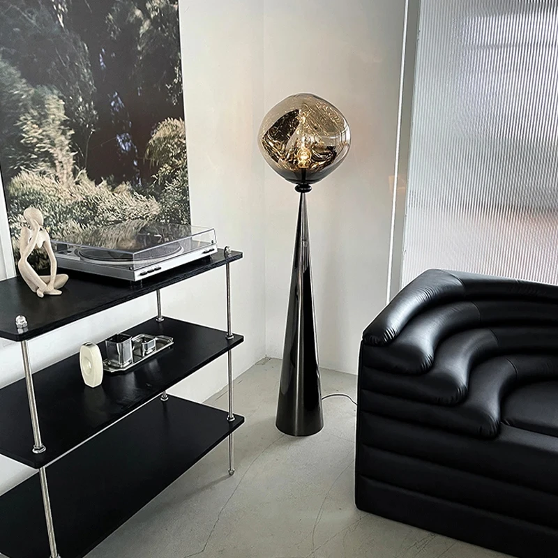 Minimalist Creative Led Lava Floor Lamp Living Room Bedroom Bedside Lamp Home Decor Sofa Corner Standing Table Light CX322DS