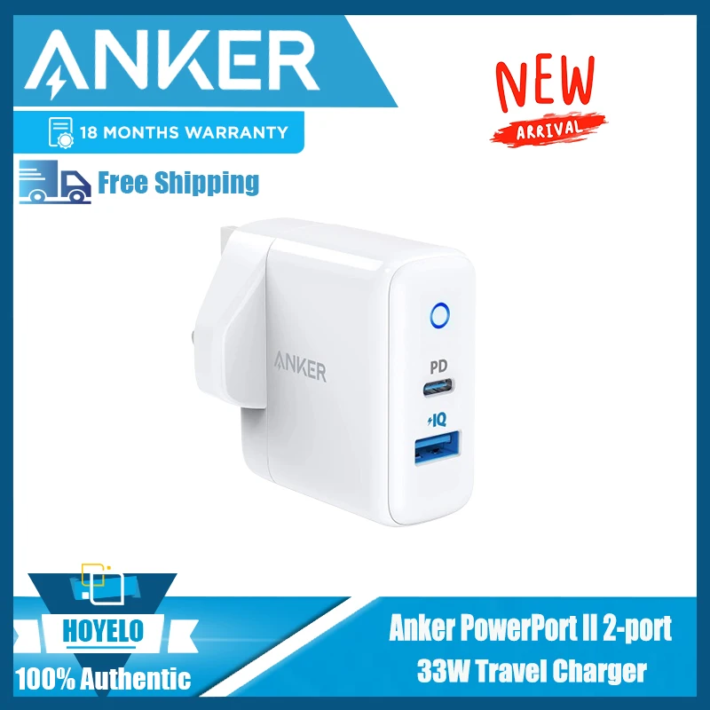 مراجعة تفصيلية لمحول الشحن Anker A2626 PowerPort PD 2 (33 واط) مع مؤشر LED