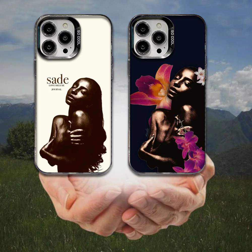 

Sade Adu Love Deluxe Phone Case For iPhone 16,15,14,13,12,11,8,7,Pro,Max,Plus,Mini,XS,SE Anti Fall Black Matte Hard