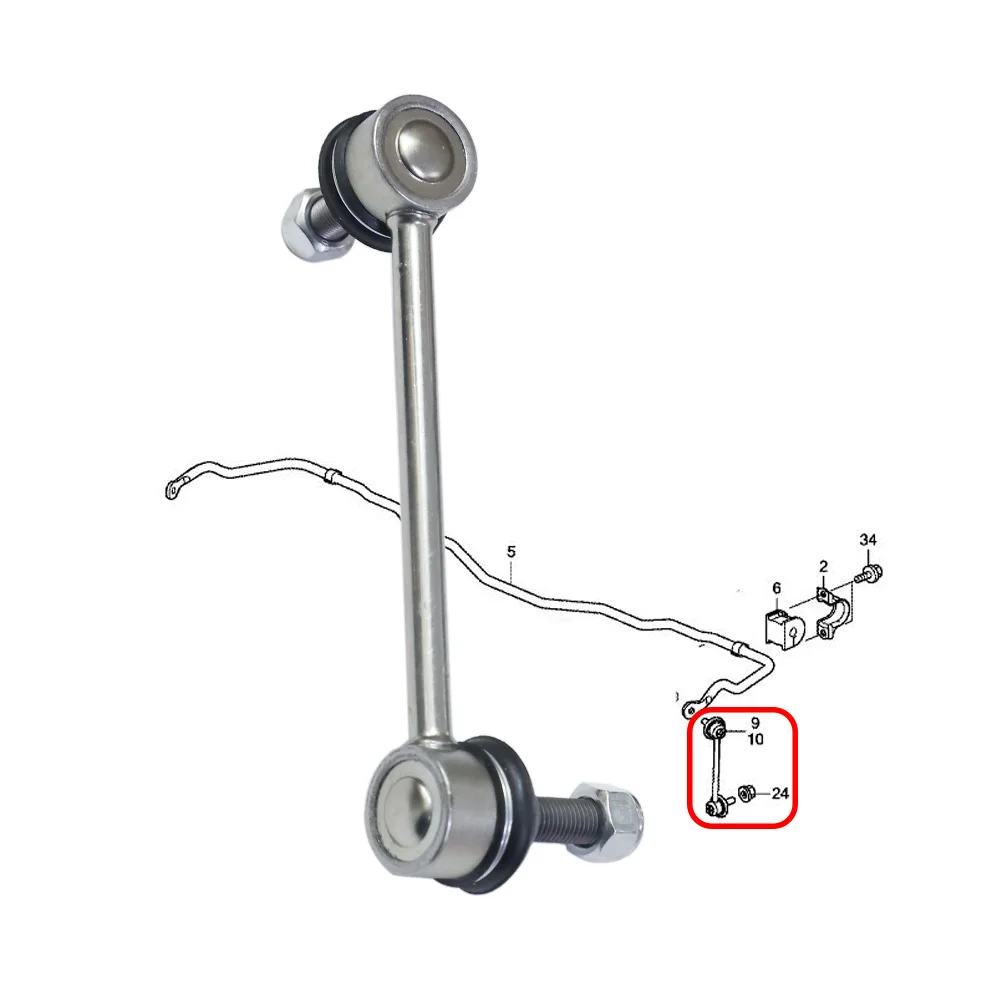 REAR Stabilizer Link L/R for HONDA ACCORD VII Tourer 2.4 2003-2008 ACCORD VIII CU 2.0 2.2 2.4 2008-2015 52321T4NH01 52320T4NH01