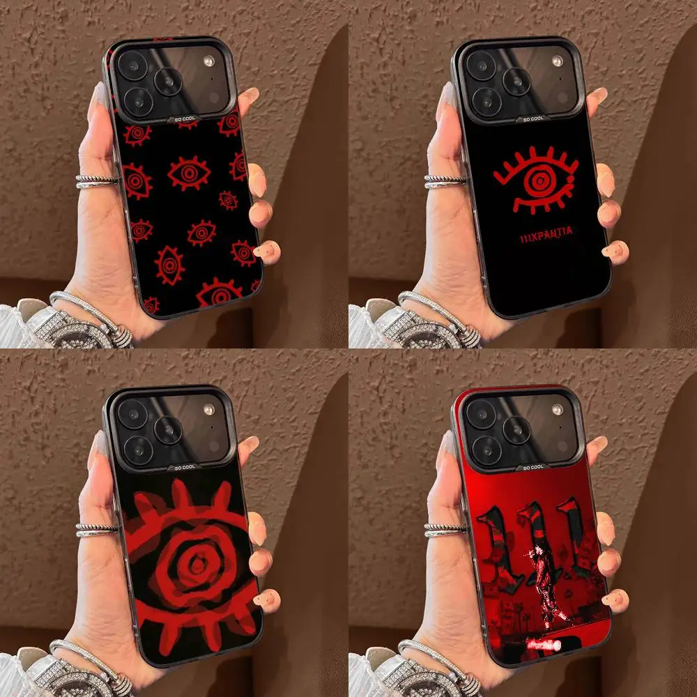 

F-Fuerza Regida 111xpantia Phone Case For iPhone 17,16,15,14,13,12,11,Pro,Max,Plus,E,Air,Mini Black Tpu Cover