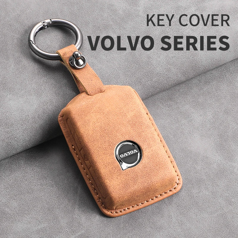 For Volvo S60 S90 XC40 XC60 XC90 V60 V90 Polestar 1 Polestar 2 Car Key Cover Case Shell Holder Bag Auto Key Protection Accessory