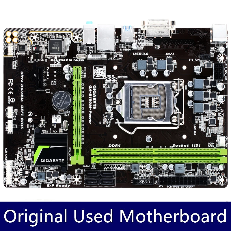 Gigabyte GA-B150M-Power  B150M-Power  Desktop Motherboard B150M-Power B150 LGA 1151 DDR4 Mainboard