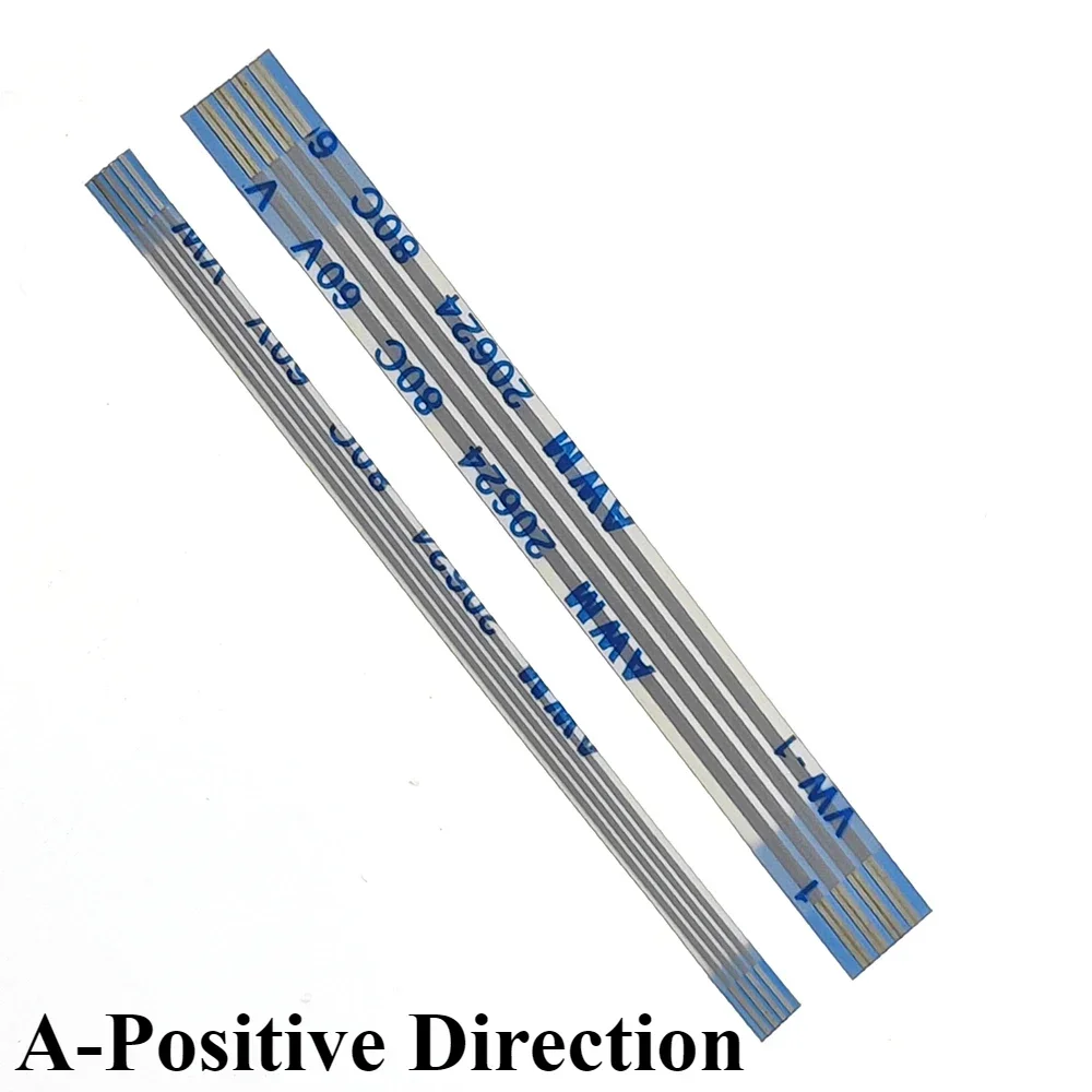Flexible Flat Cable FPC FFC AWM 20624 80C 60V VW-1 600/800mm/1500mm A/B Type Ribbon Wire 4P/6/8/10/12/14/16/20/26/30/40/50/60 Pi