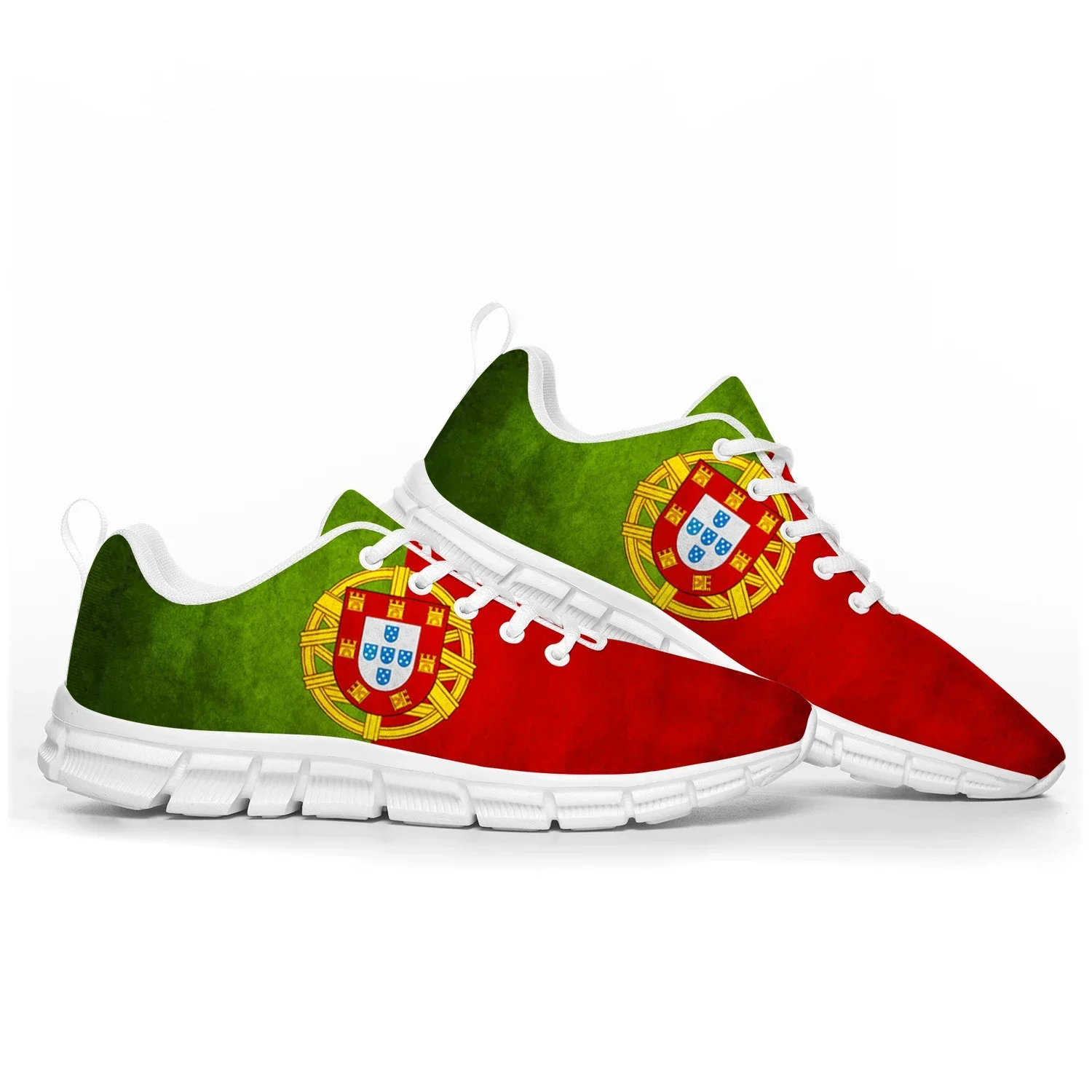 Portugal Flag Sports Shoes Mens Womens Teenager Kids Children Sneakers Portugal Casual Custom High Quality Couple Shoes