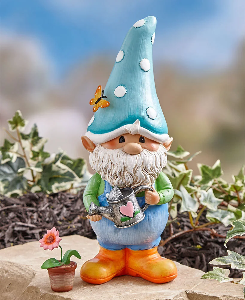 

Garden Gnome Friend Garden Dwarf Watering Statue Garden Decoration Resin Crafts