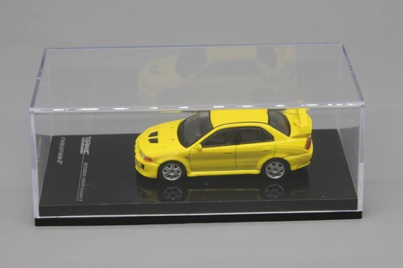 TW Tarmac Works 1:64 Lancer EVO 5, modelo de coche fundido a presión, juguetes para niños, regalo