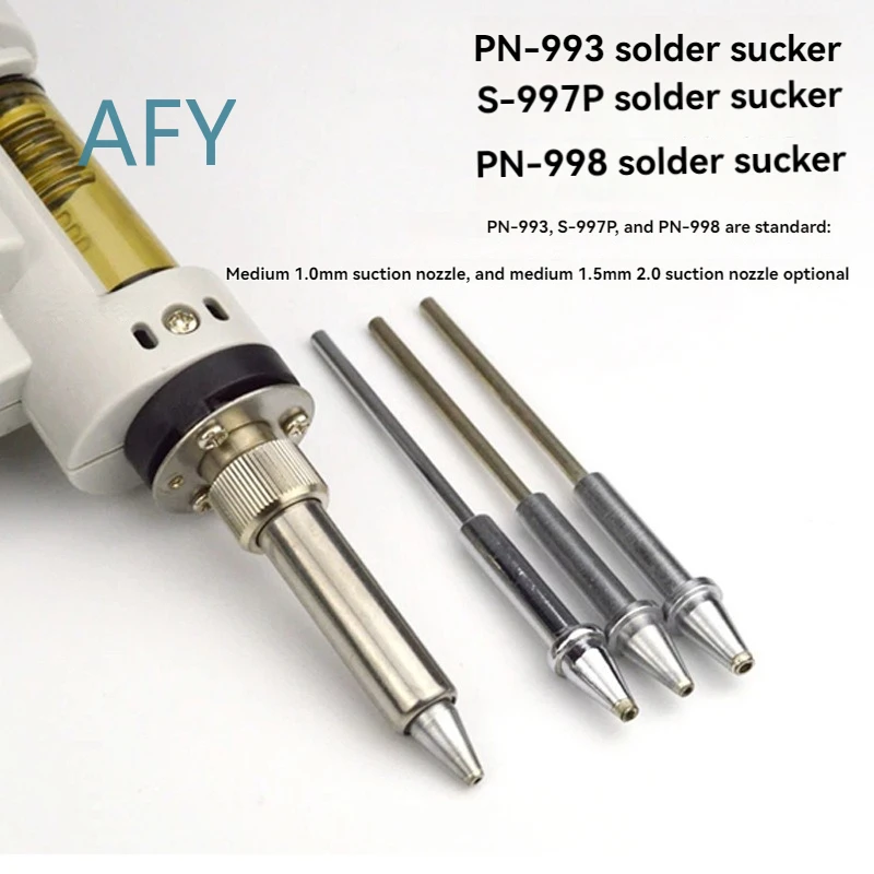 High Power Electric Suction Welding Gun for Soldering Irons 100W Suction Nozzle Heating Core Vacuum Desoldering Tool for PCB